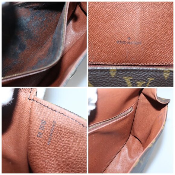 LOUIS VUITTON Monogram Saint Cloud GM Shoulder Bag M51242 LV Auth 131893 - Picture 14 of 14